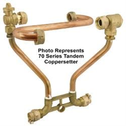 Ford TVBH72-7W-MM4-44-NL x 3/4 in Tandem Meter CSTR, 5/8 in