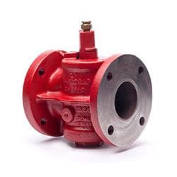 Homestead 612 2-1/2 in Plug Valve Gas Lever