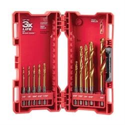 Milwaukee® Tool 48-89-4633 SHOCKWAVE™ RED HELIX® Impact Duty® Drill Bit Set