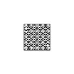 EJ 24"X24" DETECTABLE PLATE 00700570