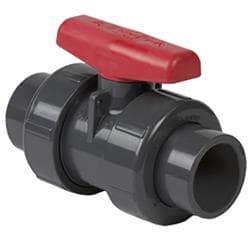 Spears® 3622-025 PVC Ball Valve, 2-1/2 in Nominal, 10-7/16 in Inlet to Outlet Length