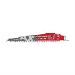 Milwaukee® Tool 48-00-5527 SAWZALL™ AX™ Reciprocating Saw Blade, 12 in L x 1 in W