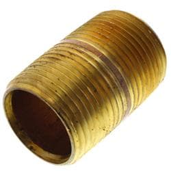 3/4 x 1-1/2 in Brass Nipple