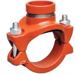 Victaulic® CD2592NPE0 920N Mech Tee, 4 x 1-1/2 in Nominal
