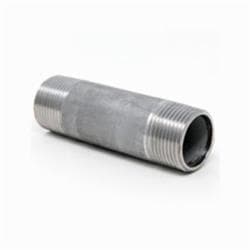 3/4 x 3-1/2 in Stainless Steel 304L Nipple Gs