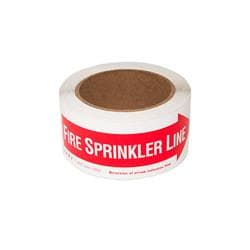 FPPI® 02-061-00 Fire Sprinkler Line Legend Identification Decal, 6 x 2 in