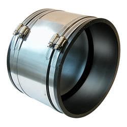 Fernco® 1002-66RC Strong Back Repair Coupling, 6 in Nominal Size