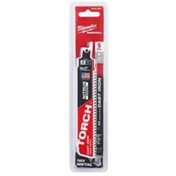 Milwaukee® Tool 48-00-5561 SAWZALL® TORCH™ Saw Blade, 6 in L x 1 in W, 7 TPI