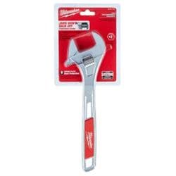 Milwaukee® Tool 48-22-7412 Uninsulated Adjustable Wrench, 12 in OAL