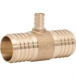 Sharkbite® UC08414116 Tee, 1-1/2 in x 1-1/2 in x 1/2 in