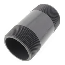Spears® 887-040 SCH 80 PVC Pipe Nipple, 2 in Nominal, 4 in Length
