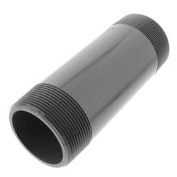 Spears® 887-060 SCH 80 PVC Pipe Nipple, 2 in Nominal, 6 in Length