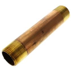 2-1/2 x 3 in Brass Nipple