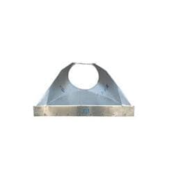 12 in Corrugated Metal End Section