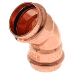 ProPress® 77033 45 deg Pipe Elbow, 1-1/4 in Nominal