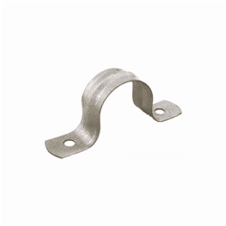 1-1/2 GALV 2HOLE PIPE STRAP GA-150PS