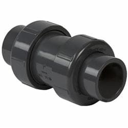 Spears® 4529-007C CPVC Ball Check Valve, 3/4 in Nominal, 4-3/4 in Inlet to Outlet Length