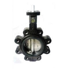 Apollo™ LD14120DE12A Ductile Iron Lugged Butterfly Valve with Nickel Plated Ductile Iron Disc, EPDM Seat, Stainless Steel Shaft, Gear Operator - Direct Mount, 20 in Nominal