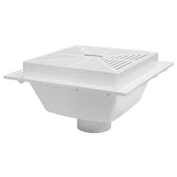 Sioux Chief 861-3P 3 x 4 in Pvc Square Floor sink