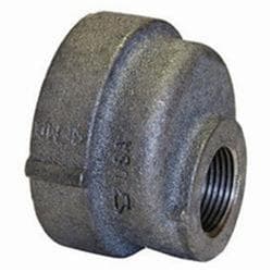2 x 3/4 in Black Cast Iron Eccentric Coupling