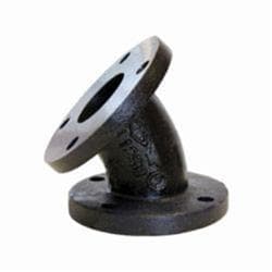 Anvil® 0306019605 Black 3 in Flanged 45 Elbow