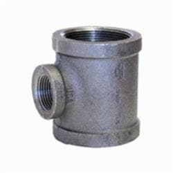 4 x 2 in Galvanized Reducer Tee