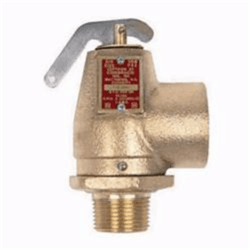 Apollo™ 1010210 Hot Water Safety Relief Valve, 3/4 x 1 in Nominal Size