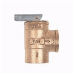 Apollo™ 1041810 Hot Water Safety Relief Valve, 3/4 in Nominal