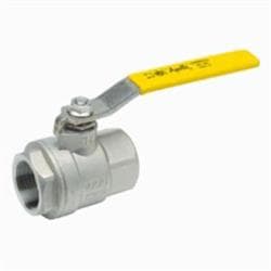 Apollo™ 76F10601A 2 Piece Full Port Stainless Steel Ball Valve with Standard Configuration, 1-1/4 in Nominal