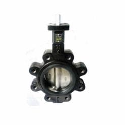 Apollo™ LD14104SE12A Ductile Iron Lugged Butterfly Valve with Stainless Steel Disc, EPDM Seat, Stainless Steel Shaft, Gear Operator - Direct Mount, 4 in Nominal