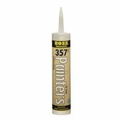 Boss 35701 White Latex Painters Caulk, 10.1 oz