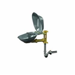 Bradley® Halo™ S19224DCPT Eye Wash With Stainless Steel Bowl