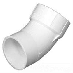 3 in Pvc Sch 40 Street 45 Dwv