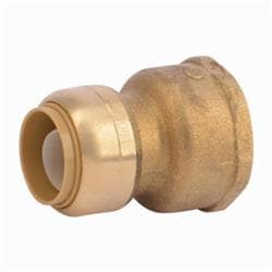 Sharkbite® U086LF Water Softener Fitting, 3/4 x 1 in Nominal