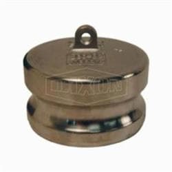 Dixon® 400-DP-SS Cam & Groove Type DP Dust Plug, 4 in