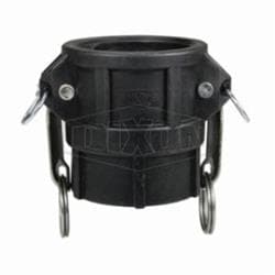 Dixon® PPD200 Glass-Filled Polypropylene Cam & Groove Type D Coupler x Female NPT, 2 in