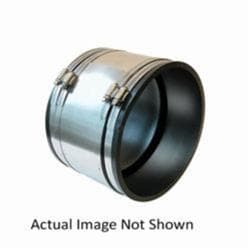 Fernco® 1006-1212LCRC Large Strong Back Flexible Repair Coupling, 12 in Nominal, Concrete x Cast Iron/Plastic