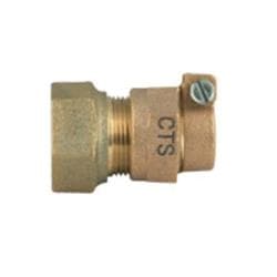 Ford C104-44-NL Straight Corporation Stop Coupling, 1 in Nominal