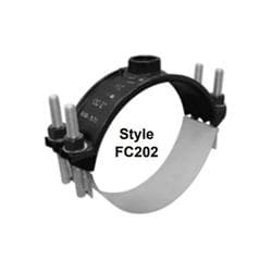 Ford FC202-526-CC4 Style FC202 Double Band Service Saddle, 4 in Nominal