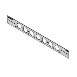 HoldRite™ PEXRite™ 103-18 Galvanized Flat Bracket with Keyed Holes