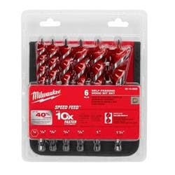Milwaukee® Tool 48-13-0600 Speed Feed™ Wood Drill Bit Set