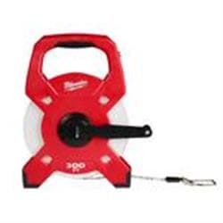 Milwaukee® Tool 48-22-5303 Long Measuring Tape, 300 ft L x 1/2 in W Blade, Fiberglass Blade