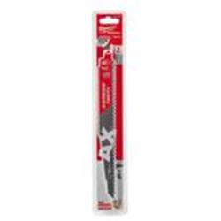 Milwaukee® Tool 48-00-5226 9 in 5 TPI AX™ with Carbide Teeth SAWZALL® Blade for Wood with Nails (1 Pack), 5, Carbide Body