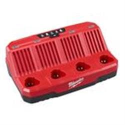 Milwaukee® Tool 48-59-1204 M12™ Four Bay Sequential Charger