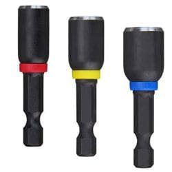 Milwaukee® Tool 49-66-4561 SHOCKWAVE™ 3-Piece Magnetic Nut Driver Set