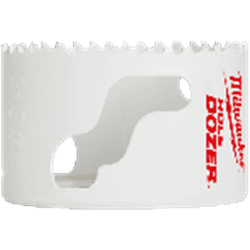 Milwaukee® Tool 49-56-0092 HOLE DOZER™ Hole Saw Bi-Metal Cups, 1-5/8 in Dia, 1-5/8 in D Cutting, Bi-Metal/8% Cobalt Cutting Edge