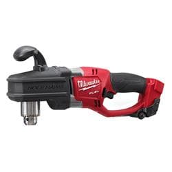 Milwaukee® Tool 2707-20 M18™ FUEL™ HOLE HAWG® Cordless Right Angle Drill, 1/2 in Keyed Chuck, 18 VDC, 650 ft-lb Torque