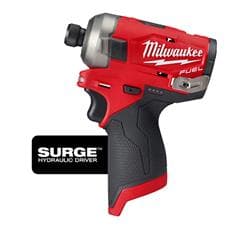 Milwaukee® Tool 2551-20 M12 FUEL™ SURGE™ 1/4 in Hex Hydraulic Driver