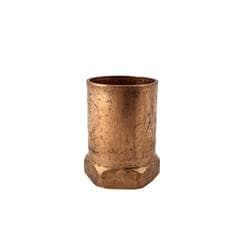 1/2 x 1/4 in Copper Sweat Female Adapter Clean Bagged