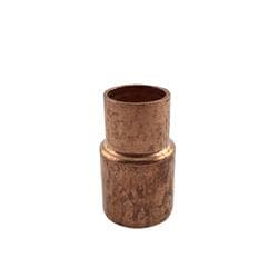 1/2 x 3/8 in Copper Sweat Coupling Gs